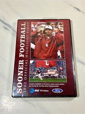 2002 Oklahoma Sooners Football Highlights VHS Tape